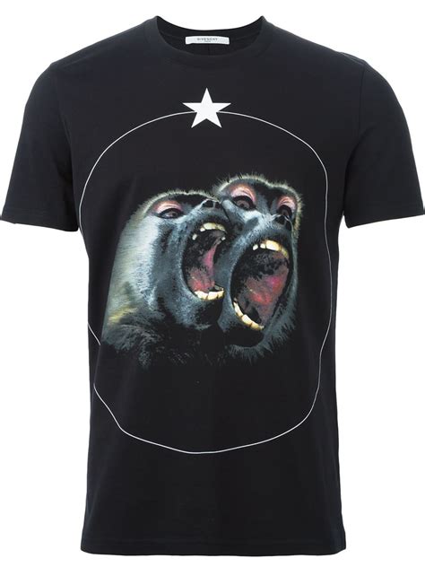 Givenchy Monkey Printed T